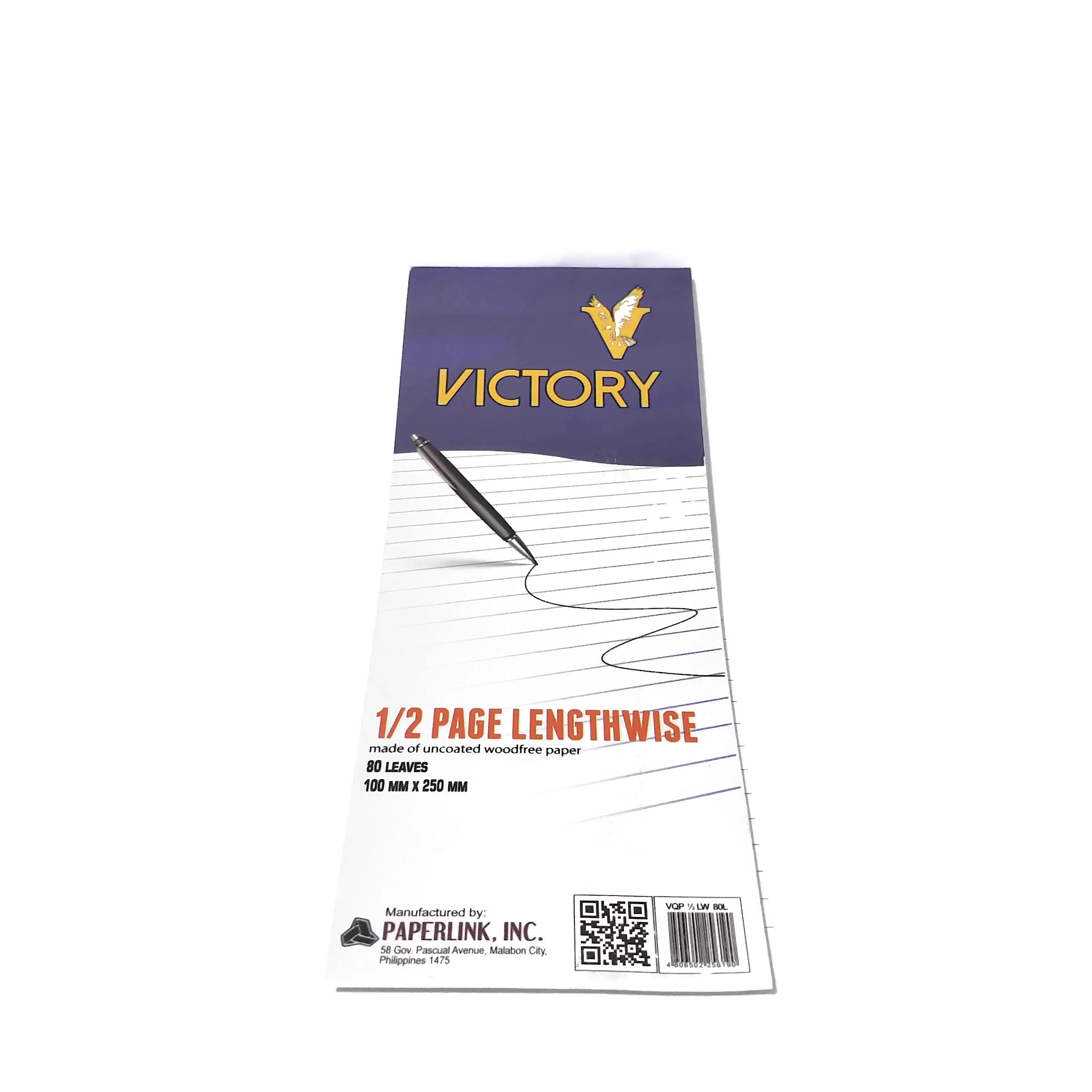 victory-1-2-page-lengthwise-paper-100-mm-x-250-mm-7-5-x-30-lines-60-gsm