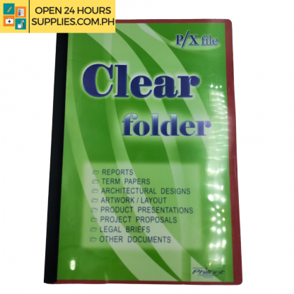 A photo of Clear Folder
