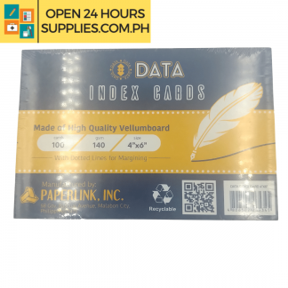 A photo of Index Cards Data 4 x 6 140 GSM 100 PCS