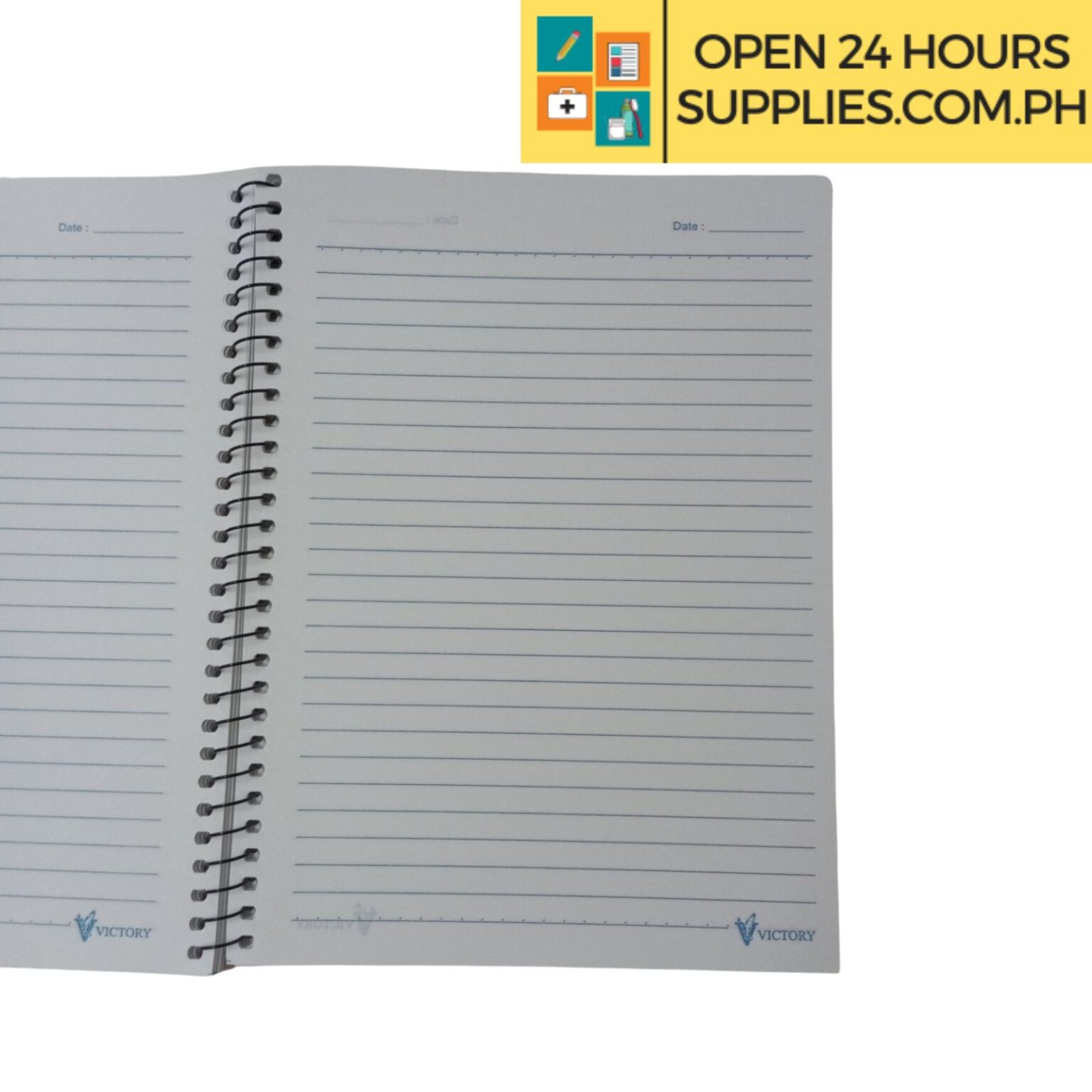 Victory Notebook String Victory Notebook Spiral and Yarn Coated Board 80 Leaves 148 x 200 mm ...