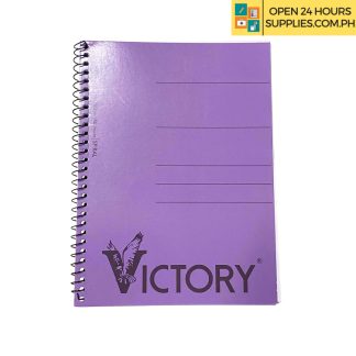 Victory Notebook Spiral and Yarn Coated Board 80 Leaves 148 x 200 mm