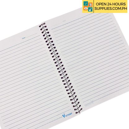 Victory Notebook Spiral and Yarn Coated Board 80 Leaves 148 x 200 mm - Image 3