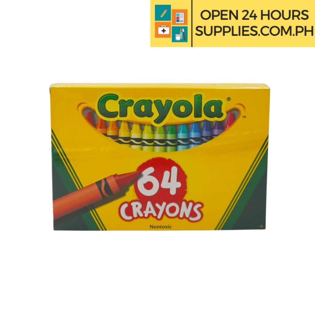 Crayons (Crayola) With Sharpener 64 Colors CODE 52-0064