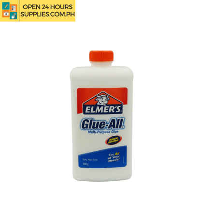 A photo of Elmer's Glue.All Multi-Purpose Glue Bonds Strong 1010g