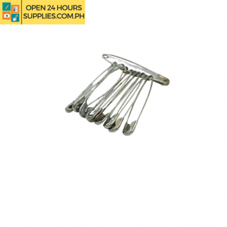A photo of safety pins silver #5
