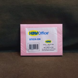 Stick-on (HBW) s:3x4 inches q:100 sheet v:30400c c:Pink