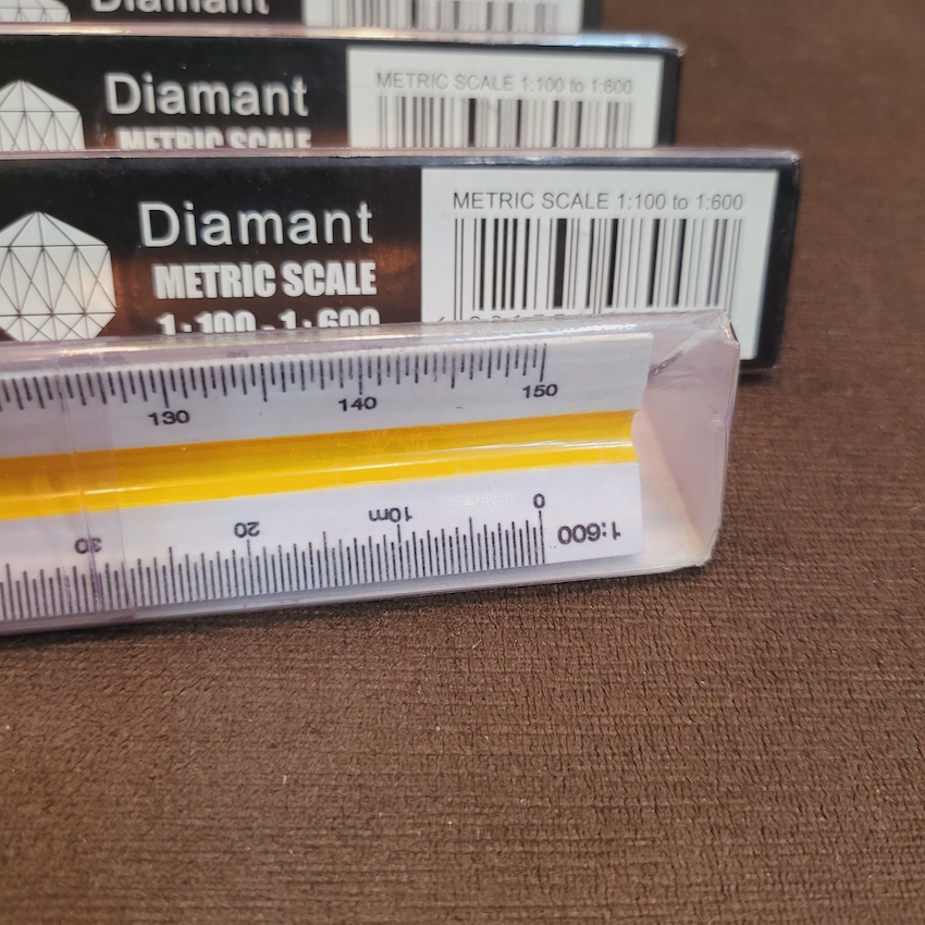 Diamant Metric Scale 1:100 - 1:600 (Diamant) No. 9570 - Supplies