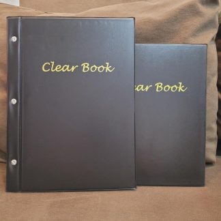 Clearbook (Veco) Screw Type 3-hole s:Long c:Black