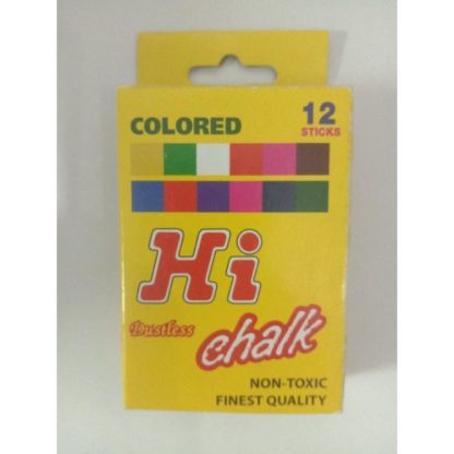 Chalk (Hi) Heavy Dustless Colored Chalk q:12sticks CK12C-VN