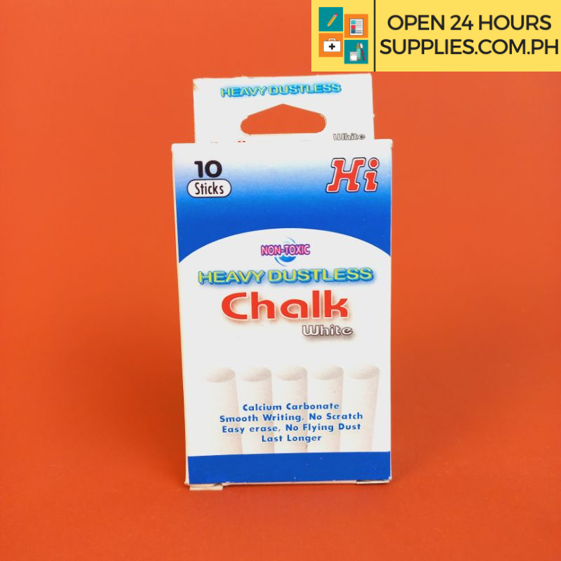 Chalk (Joy) Dura-Smooth White Chalk - White Enamel 680 gms 140 pcs -  Supplies 24/7 Delivery