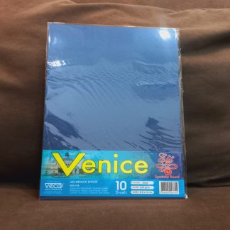 Specilaty Paper (Elit) Venice with Metallic Effect s:Short c:Blue