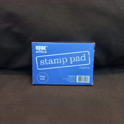 Stamp Pad (UK Office) 14 x 9 cm - Blue