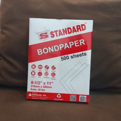 Bond Paper (Standard) s:Short q:500s v:S-20 lbs