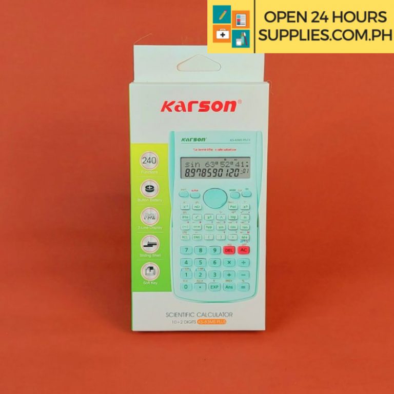Calculator (Karson) Scientific Calculator 12 Display KS83MS Plus