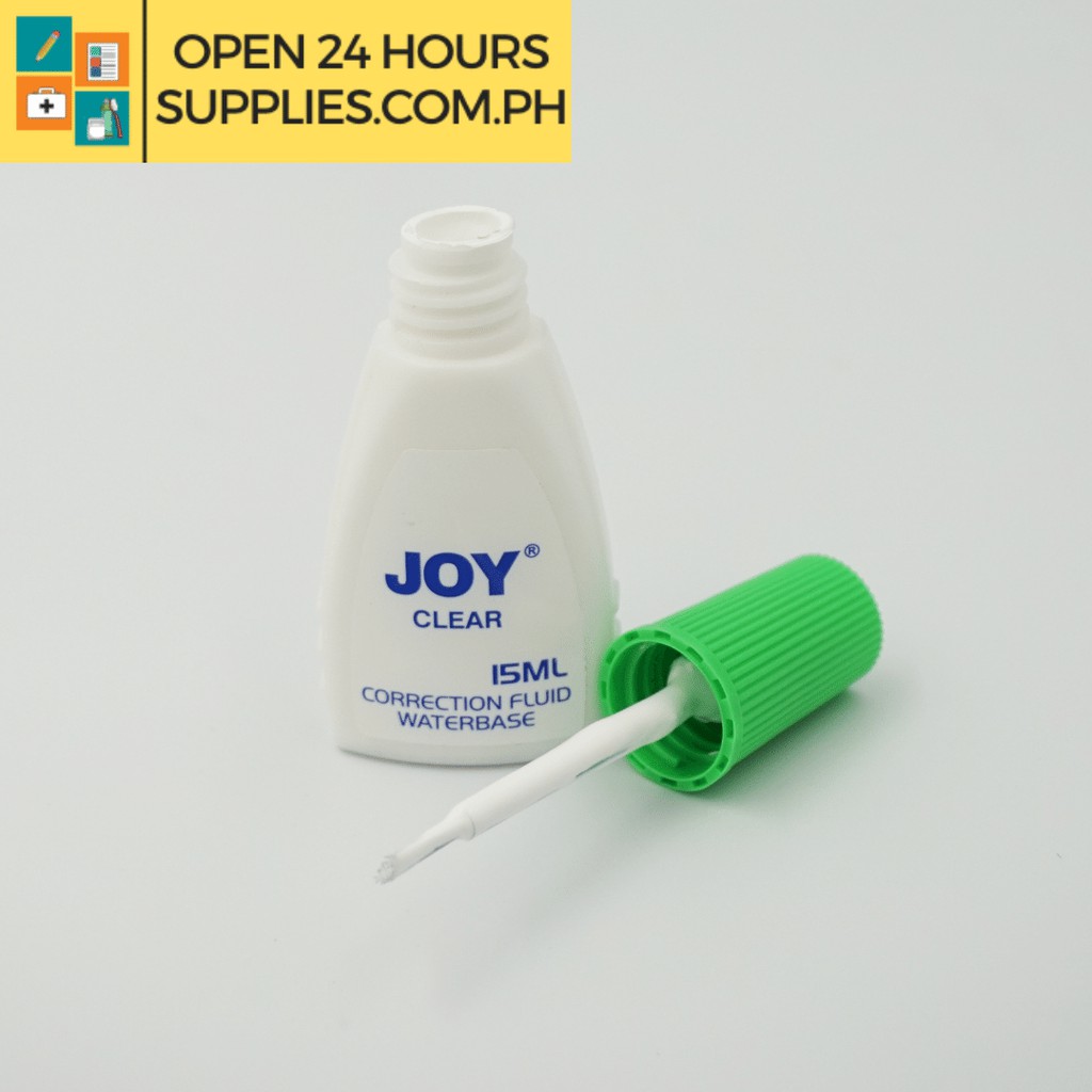 Correction Fluid (Joy) Waterbase 15ml Supplies 24/7 Delivery