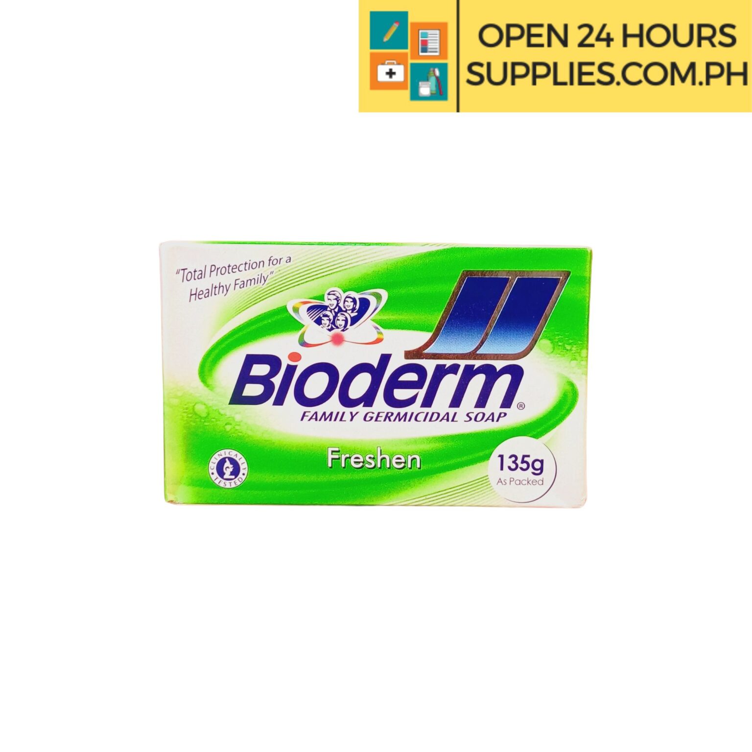 Soap (Bioderm) Family Germicidal Soap 135g - Supplies 24/7 Delivery