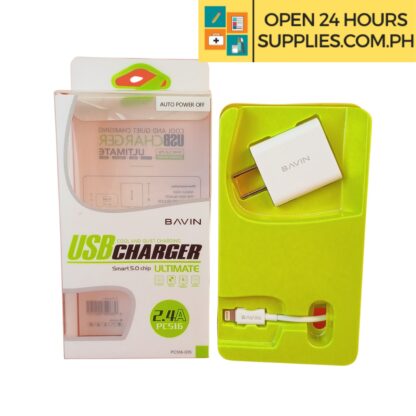 Quick Charger (Bavin) Fast Charge PC516 2.4A Type IOS | Micro | Type C - Image 2