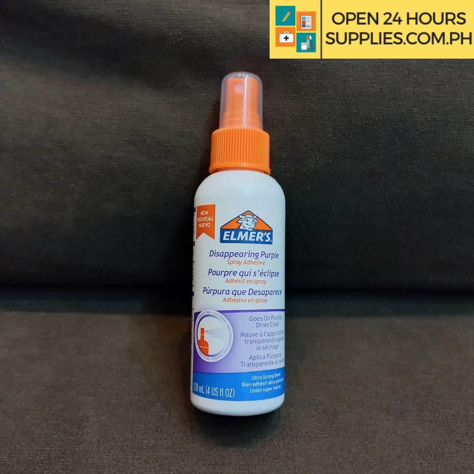 Glue (Elmers) Multi-purpose Spray Adhesive Disappearing 118 ml - Supplies  24/7 Delivery