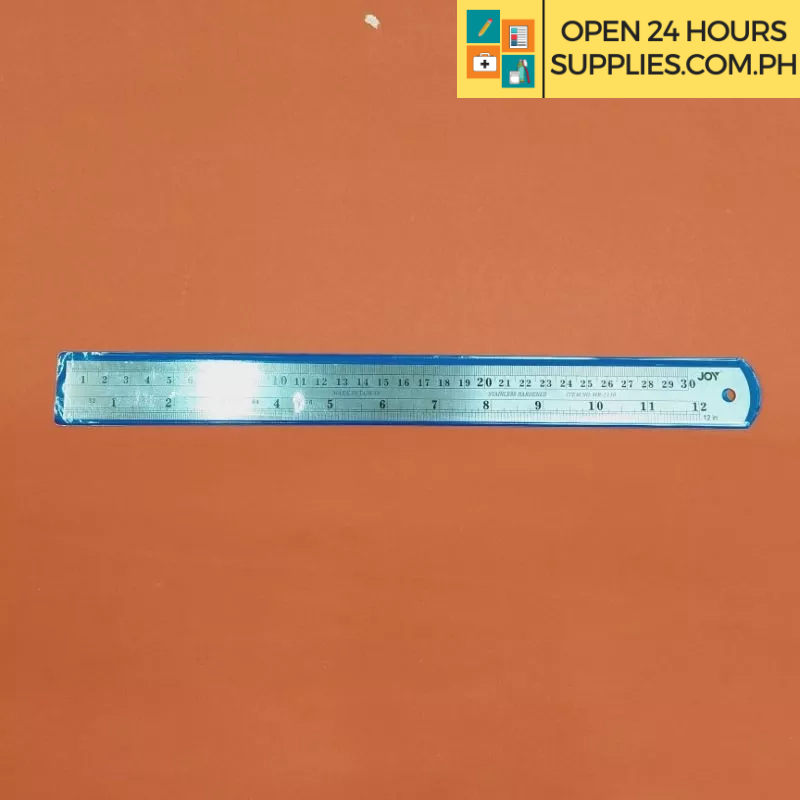 Ruler (Joy) Metal Ruler 12 Inches MR-5130 - Supplies 24/7 Delivery