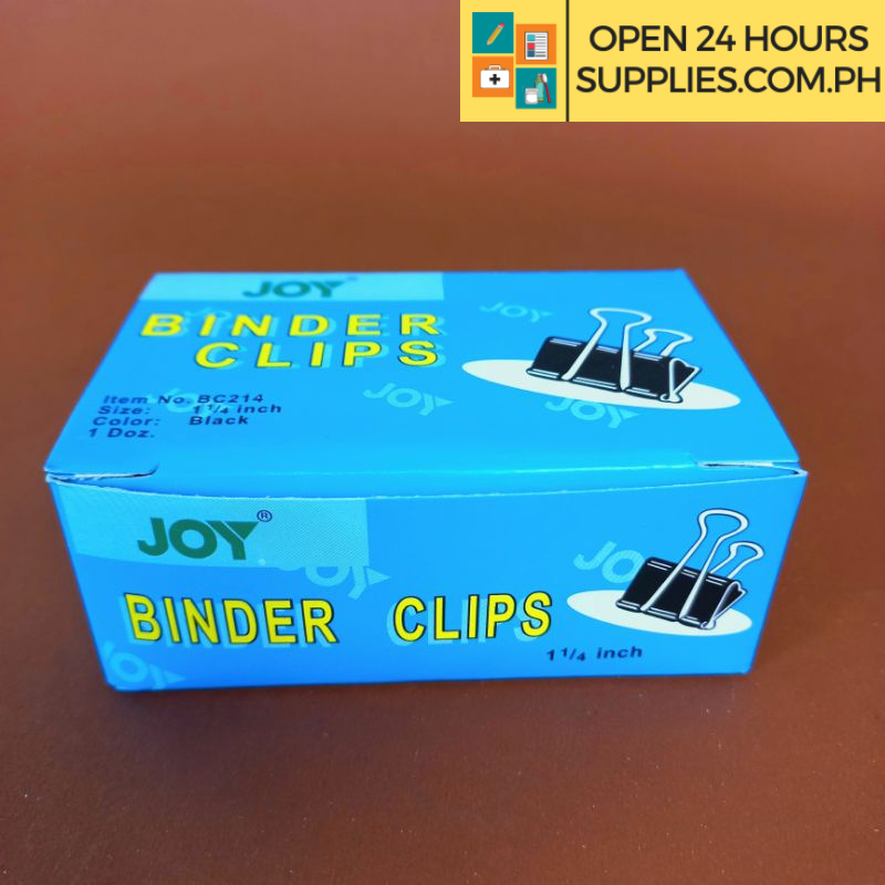 binder-clips-joy-1-inch-width-supplies-24-7-delivery