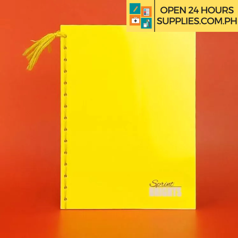 Notebook (Sprint Brights) Yarn Notebook 80 Leaves Assorted Color Supplies 24/7 Delivery