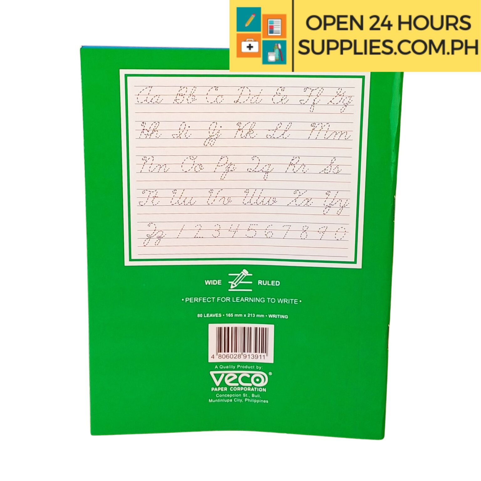 Writing Notebook K12 Award Wide Ruled 80 Leaves 6 1/2 x 8 3/8 ...