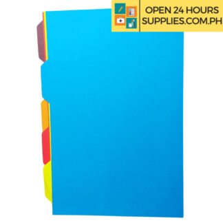 Valiant File Colored Divider with 5 Sheets for Long/A4/Short Documents ...