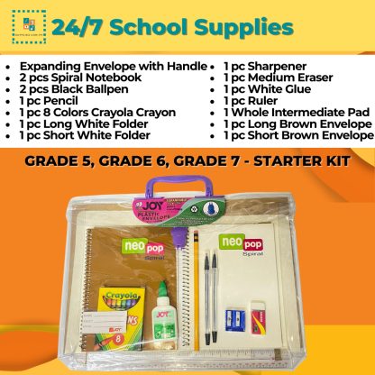 Grade 1, Grade 2, Grade 3, Grade 4, Grade 5, Grade 6, Grade 7 - School Starter Kit - Image 2