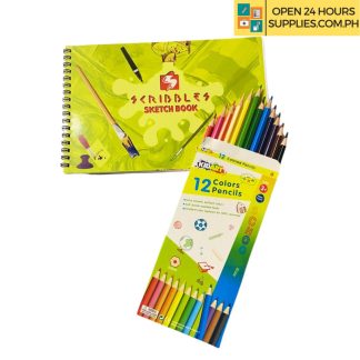 Sketch and Color Duo Set - 1 Sketch Pad and 1 Colored Pencil