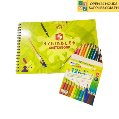 Sketch and Color Duo (Kid Art 12 Short Colors)
