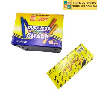 100's Colored Chalk and Eraser Duo