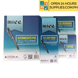 Mica Quiz Pad Bundle (Intermediate Pad, 1/2 Lengthwise, 1/2 Crosswise, 1/4 Page)