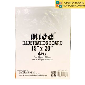 Illustration Board (Mica) Caliper 51 1/4 size (15x20inch) 830gsm 4ply