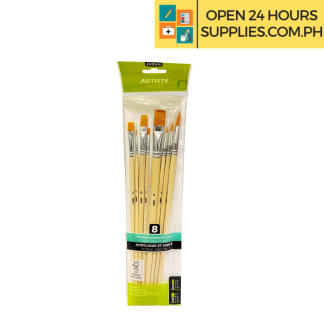 Acrylic & Oil Brush (Pebeo) 8pcs Set Paint Brush
