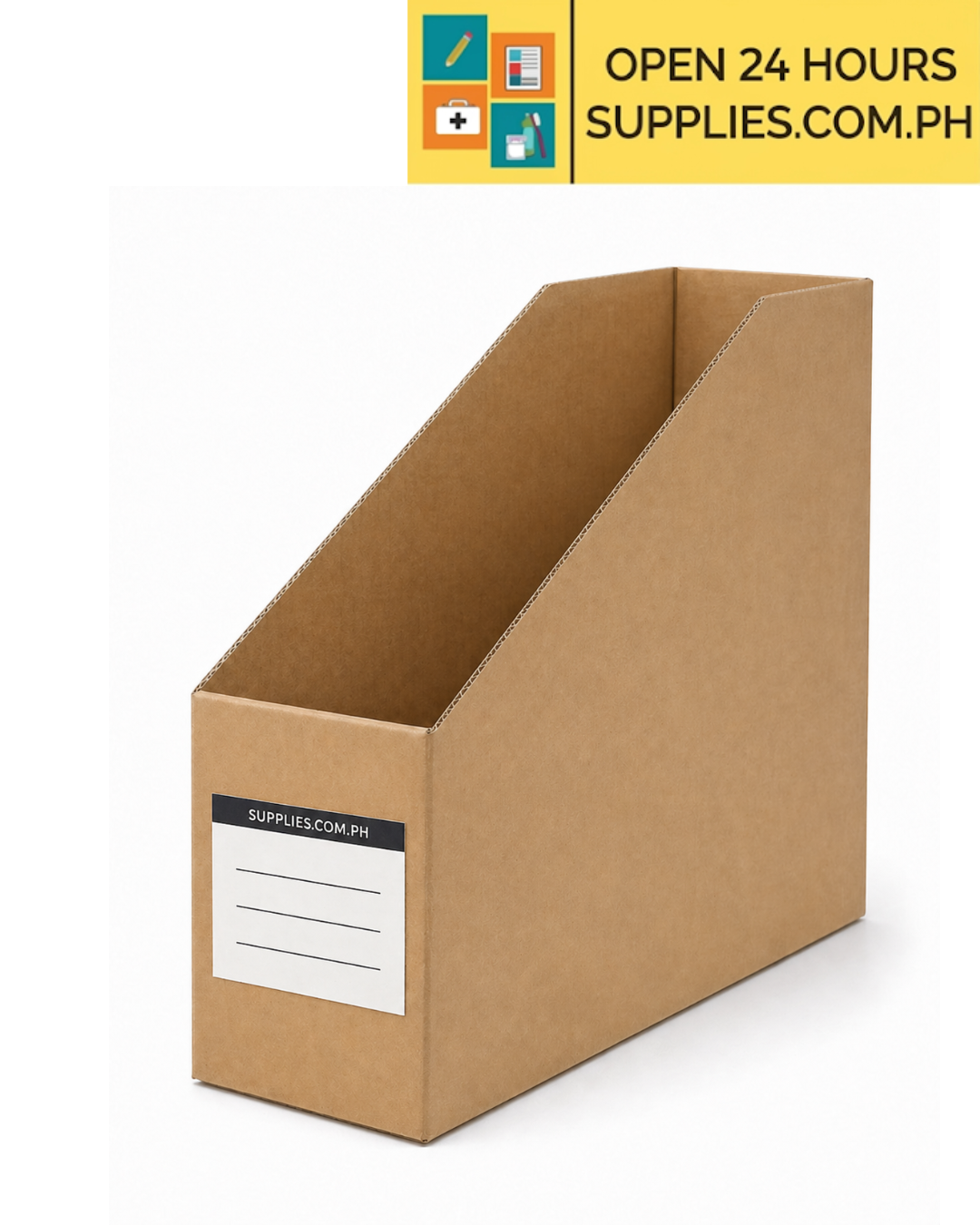 Supplies.com.ph Basic Foldable File Box