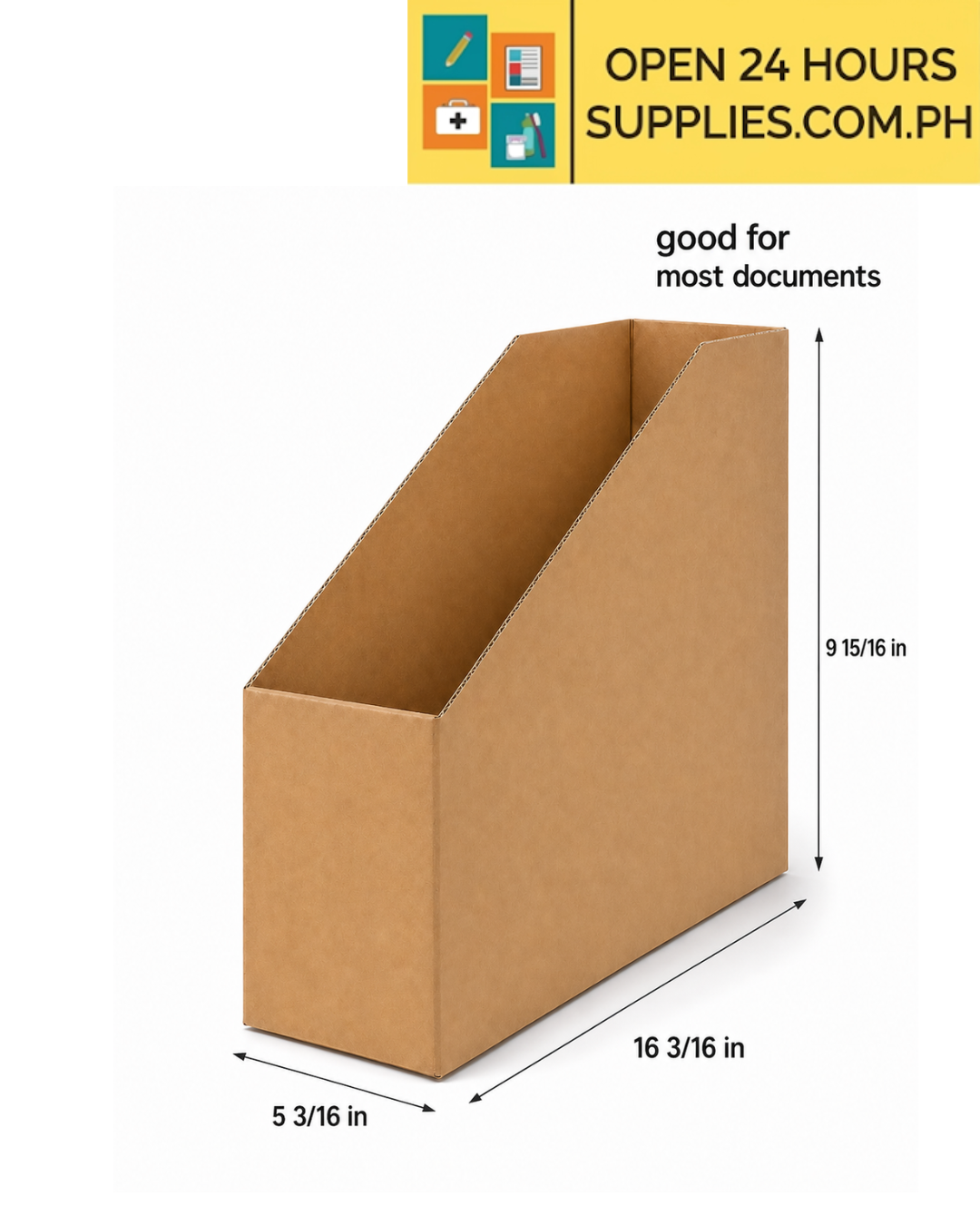 Supplies.com.ph Basic Foldable File Box - Image 3