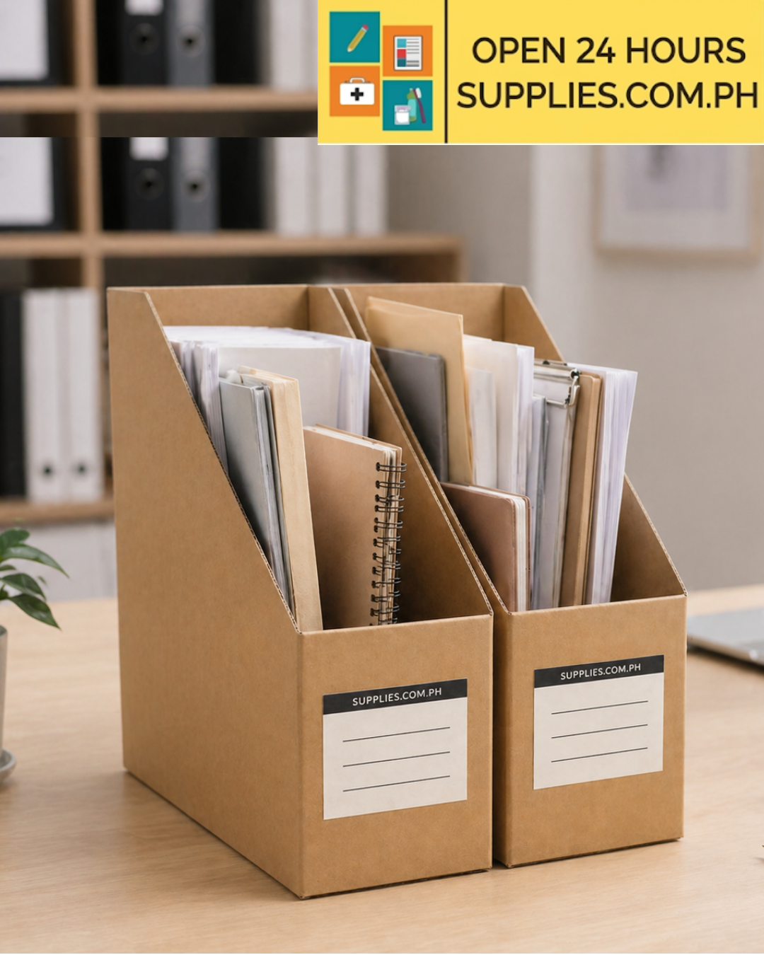 Supplies.com.ph Basic Foldable File Box - Image 5