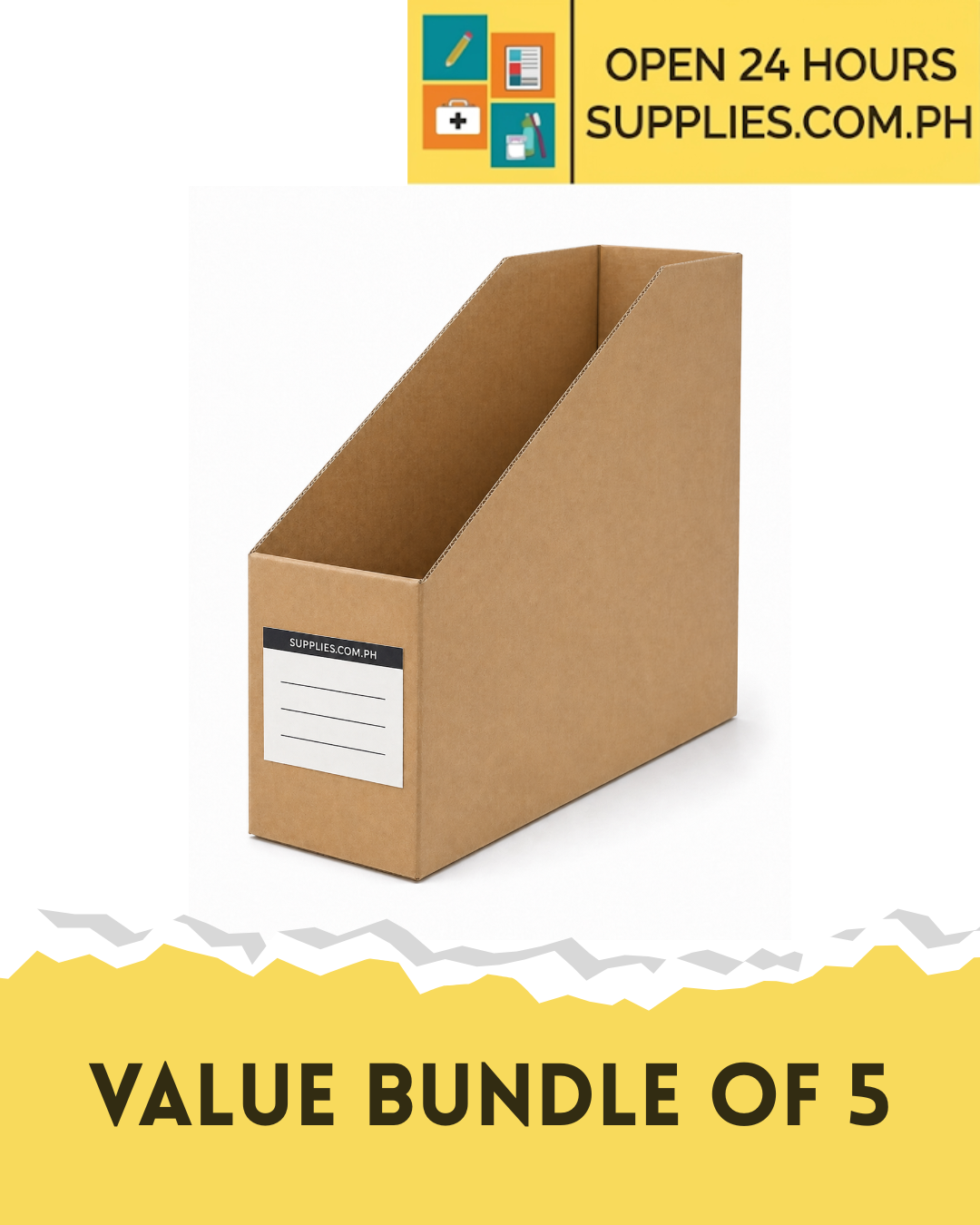 Supplies.com.ph Basic Foldable File Box - Image 6