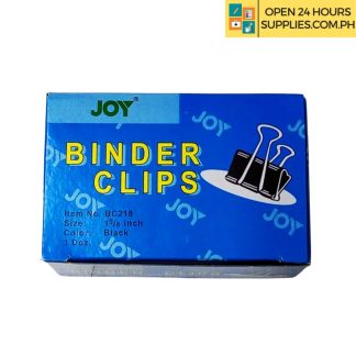 Joy Binder Clips 1-5/8 inch width Black
