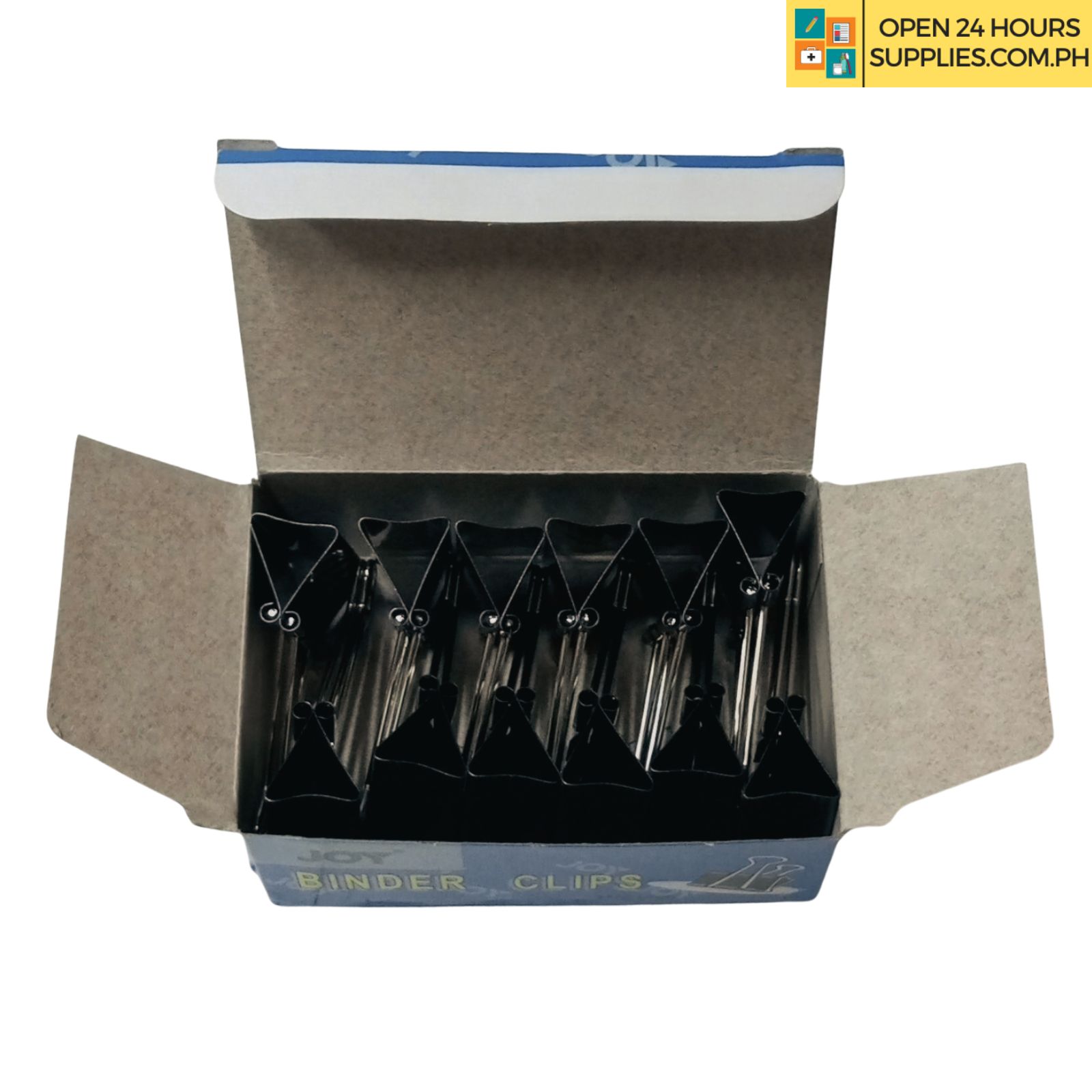 Joy Binder Clips 1-5/8 inch width Black - Image 2