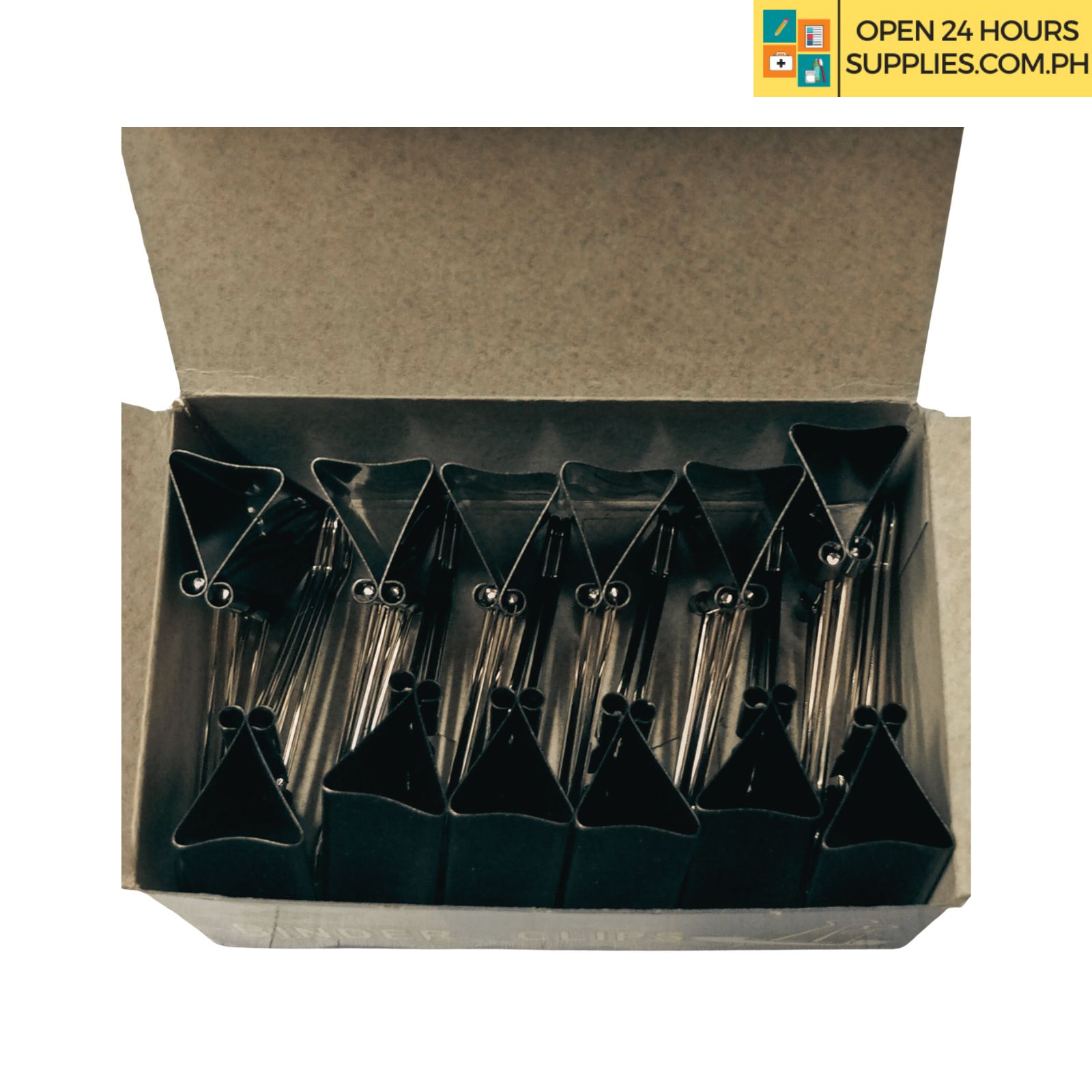 Joy Binder Clips 1-5/8 inch width Black - Image 3