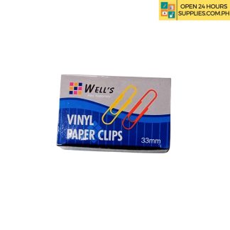 Well's Paper Clips Vinyl 33mm 100s